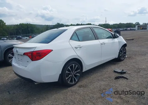 2018 Toyota Corolla Se from USA, damaged, VIN 2T1BURHE0JC118784